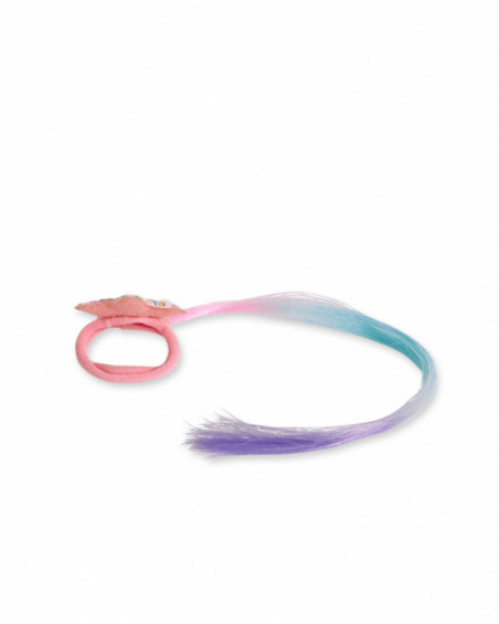 Lilac scrunchie for girl Ocean Wonders collection
