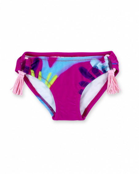 Lilac briefs for girls Ocean Wonders collection