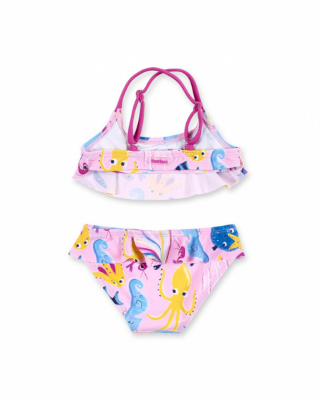 Lilac bikini for girl Ocean Wonders collection