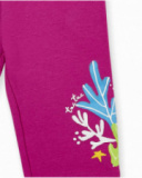 Conjunto punto blanco lila niña Ocean Wonders