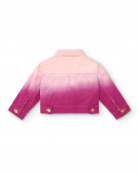 Cazadora denim rosa niña Ocean Wonders