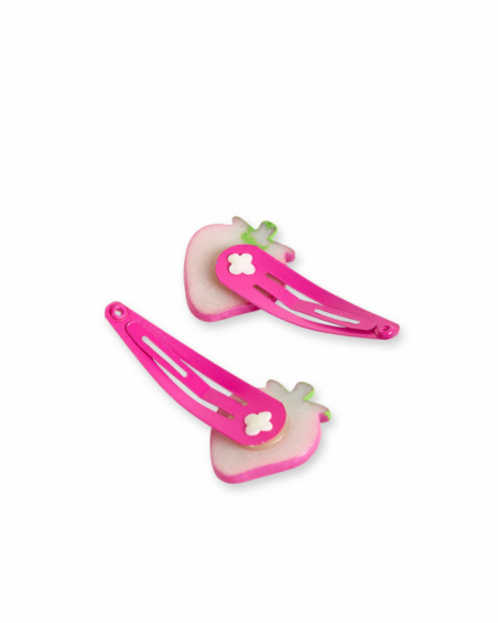 Pink clips for girls Creamy Ice collection