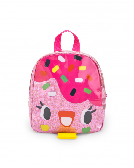 Pink backpack for girl Creamy Ice collection