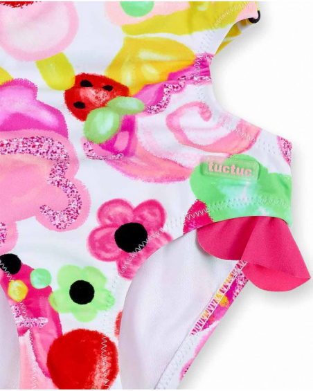 Pink trikini for girl Creamy Ice collection
