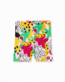 Legging ciclista punto rosa niña Banana Records