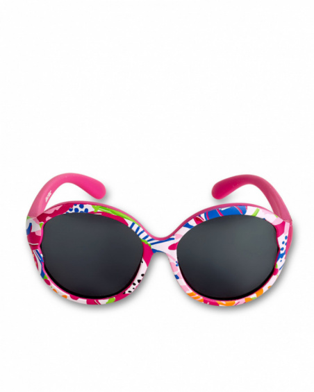 Pink sunglasses for girl Acid Bloom collection