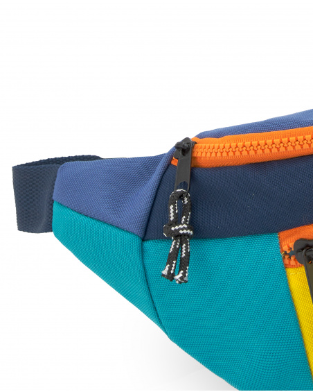 Blue fanny pack for boy Sons Of Fun collection