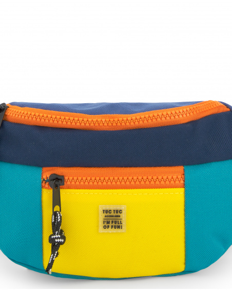 Blue fanny pack for boy Sons Of Fun collection