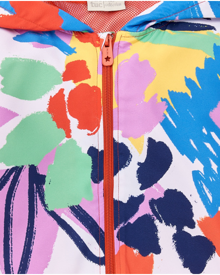 Cortavientos lila niña Rocking the Jungle