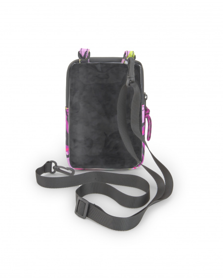 Lilac mobile bag for girl Flamingo Mood collection