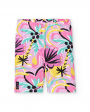 Legging ciclista lila niña Flamingo Mood