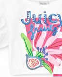 Conjunto punto blanco fucsia niña Acid Bloom