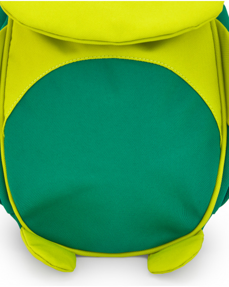 Unisex green backpack for boy and girl Water Lilies collection