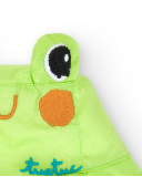 Gorro plana verde niño Water Lilies