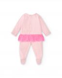 Pelele punto rosa niña Over the Rainbow