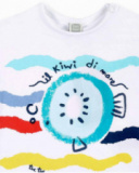 Conjunto punto blanco niño Frutti