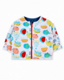 Conjunto reversible punto azul niño Frutti