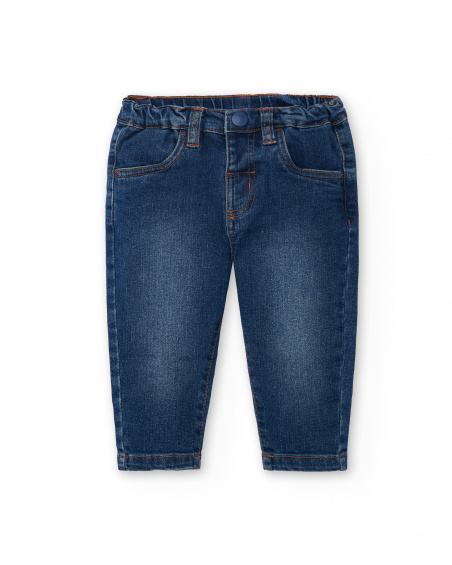 Blue denim pants for boy Salty Air collection