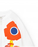 Chaqueta felpa blanco niña Salty Air