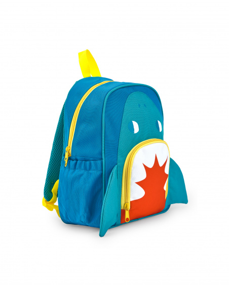 Blue backpack for boy Laguna Beach collection