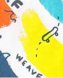 Camiseta punto blanco niño Laguna Beach