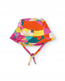 Gorro plana fuscia niña Laguna Beach