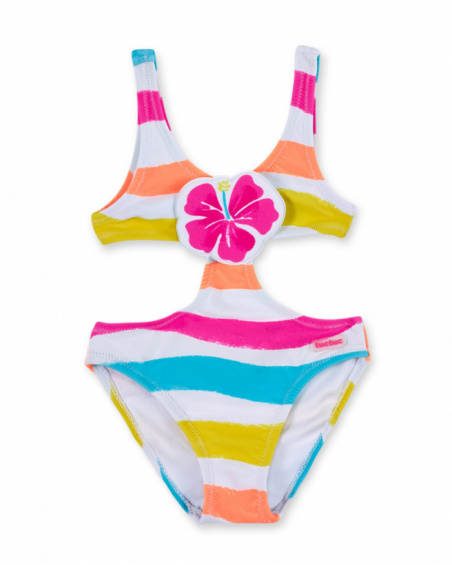 White trikini for girl Laguna Beach collection