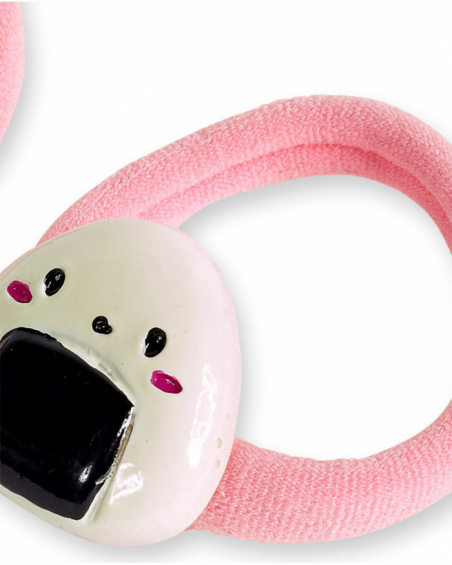 Pink scrunchies set for girl Hey Sushi collection