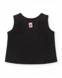 Camiseta punto negro niña Hey Sushi