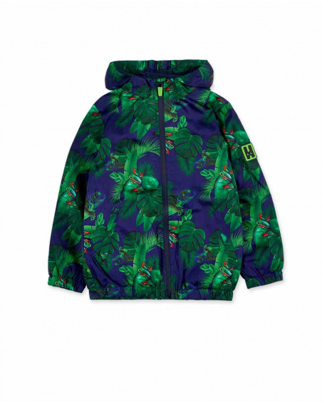 Navy windbreaker for boy Supernatural collection