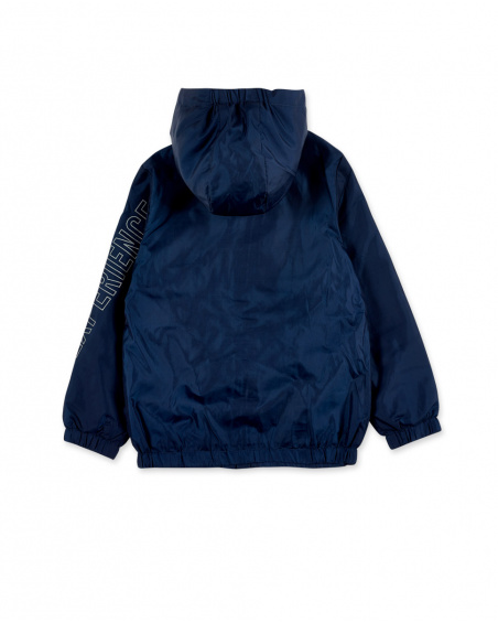 Navy windbreaker for boy Game Mode collection