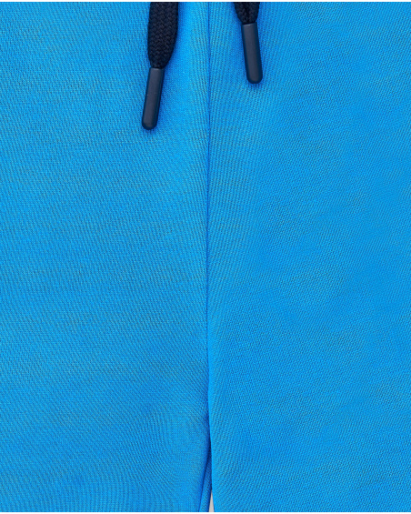 Blue black knit bermuda shorts for boy Basics Boy collection