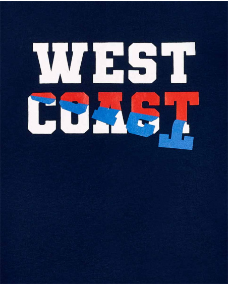 Camiseta punto navy niño Kayak Club