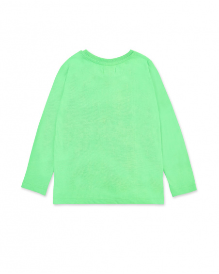 Green knitted T-shirt H boy for boy Supernatural collection
