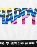 Vestido punto blanco negro niña Summer Vibes