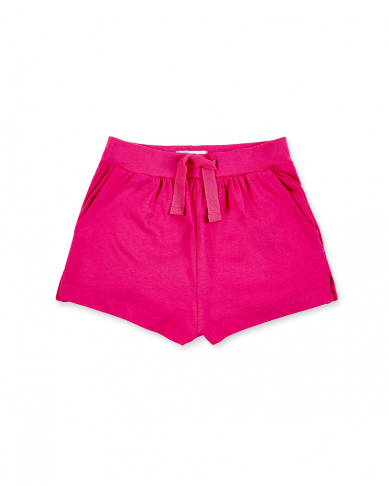 Short punto fucsia niña Basics