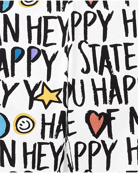 Legging punto blanco niña Summer Vibes