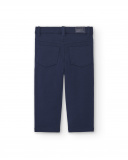 Boys' basic navy blue trousers from the Big Brains collection Boys' basic navy blue trousers from the Big Brains collection