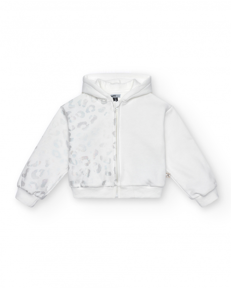 素敵でユニークな for hoodie White girls Of Land The from print animal with トップス