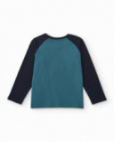 Long-sleeved t-shirt for boys with video game print