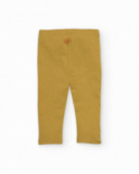 Shiny gold leggings for baby girls, perfect for adding an elegant and comfortable touch to any
