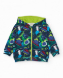 Boys' sweatshirt and pants set with multicolor galactic print. Boys' sweatshirt and pants set with multicolor galactic print.
