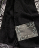 Girl’s jacket in grey with quilted floral print