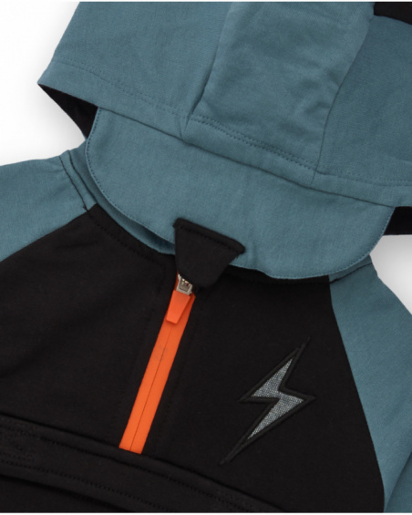Hoodie with decorative ears for boys