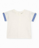 Knitted newborn set with front pockets