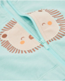 Three-piece knitted newborn set