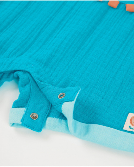 Knitted newborn set with front pocket