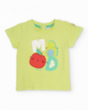 Knitted newborn set with applied details