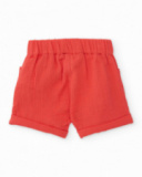 Knitted newborn striped set