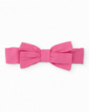 Knitted newborn headband with decorative bow